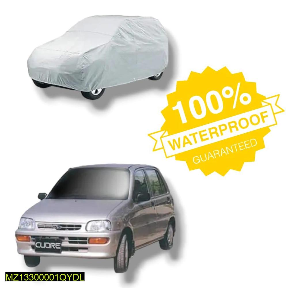 1 Pc Waterproof & Dustproof Parachute Car Cover – Sun Protection, Heat Resistant & Scratch Free