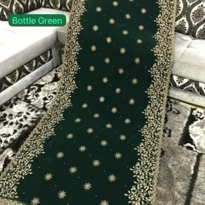 Women’s Velvet Embroidered Shawl – Luxurious, Soft & Elegant Winter Wrap