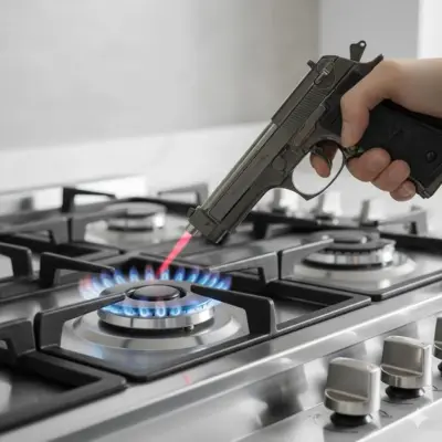 Kitchen Gas Lighter – Stylish & Functional Long-Handle Flame Lighter