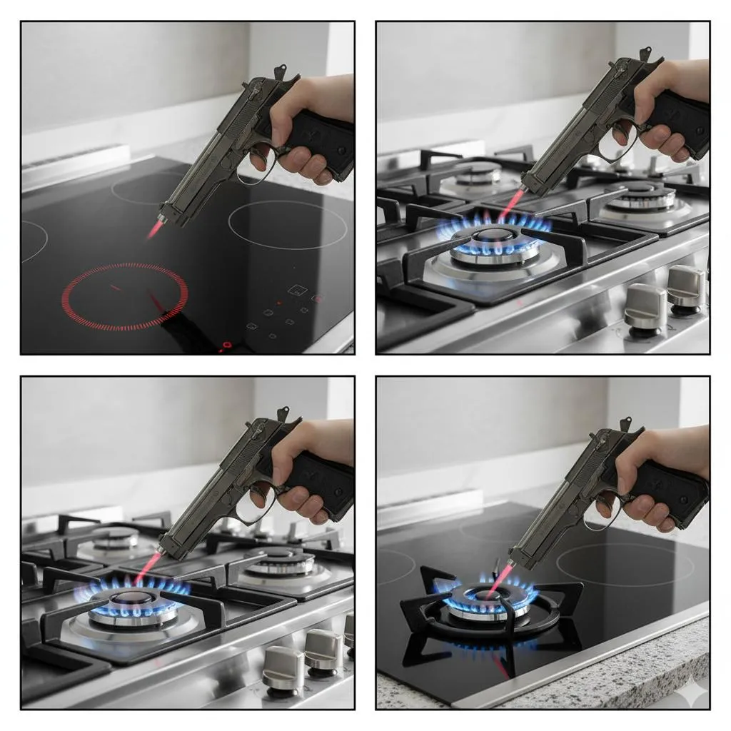 Kitchen Gas Lighter – Stylish & Functional Long-Handle Flame Lighter