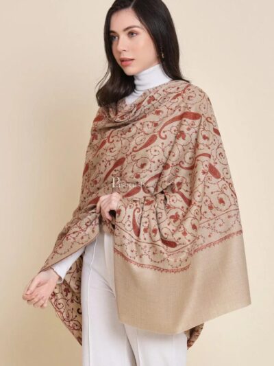 Women’s Multicolor Pashmina Printed Shawl – Soft, Elegant & Warm | 3-Piece Set