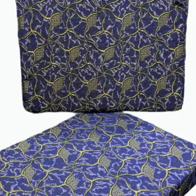 10 Pcs Cotton Printed Cushion Covers – Vibrant Blue Decorative Pillow Covers for Sofa & Home (Without Filling)