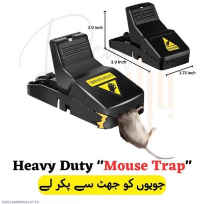 Mouse Trap – Pack of 3, Safe, Durable & Effective Pest Control