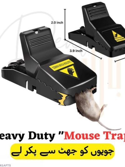 Mouse Trap – Pack of 3, Safe, Durable & Effective Pest Control