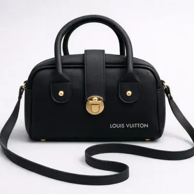 Women’s Premium Leather Multicolor Check Pattern Shoulder Bag – Stylish Everyday Handbag (12×8×8 in)