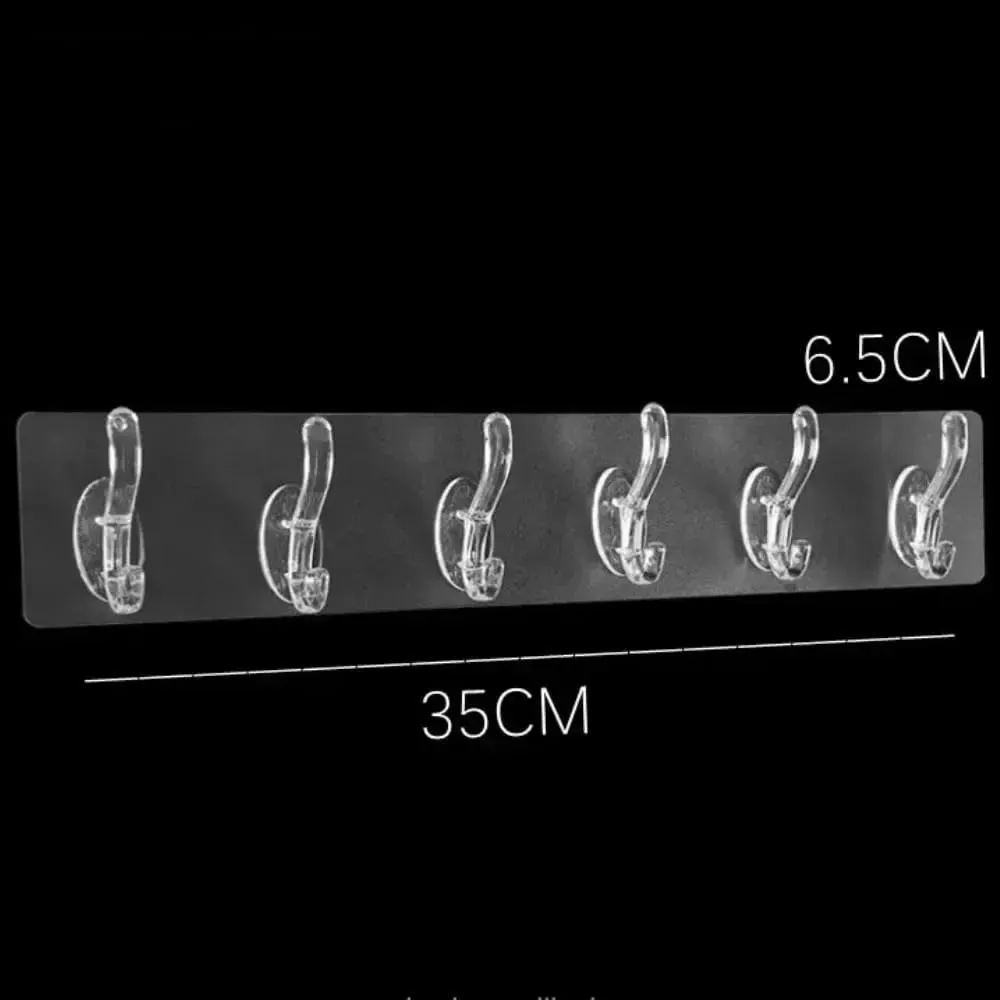 Universal ABS Plastic Wall Mount Hook for Laundry & Home Storage – 1 Pc (Multicolor)