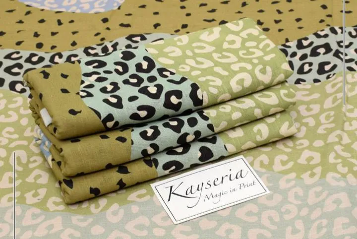 Kyseriya Women’s 2 Pcs Unstitched Printed Khaddar Suit – Multicolor | All-Over Print Shirt & Trouser (2.5 Meter Each)