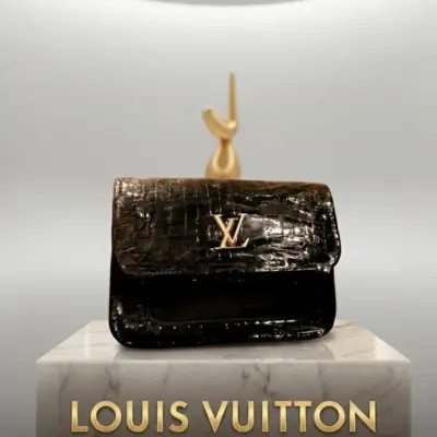 Girl’s Black Leather Plain Hand Bag – Top Handle Mini Size (3×6×9 Inches)