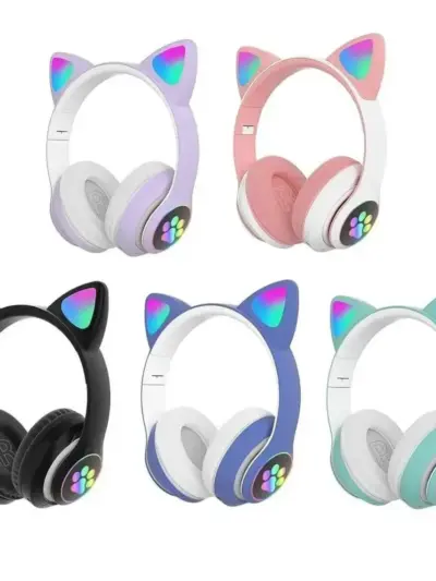 Universal Wireless Headphone – Long-Lasting Battery, Fast Charging, Multicolor ABS Design