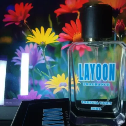 LAYOON Violet Unisex Perfume 50ML – Long Lasting Floral Fragrance