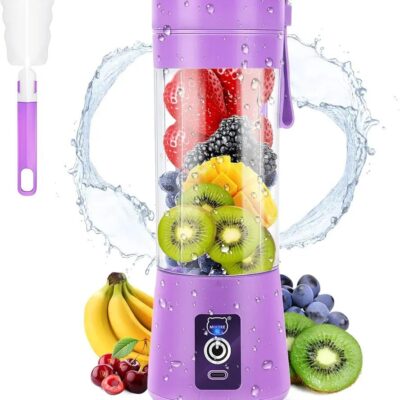 Electric Juicer Blender Machine – ABS Plastic Body, Multi-Purpose Fruit & Vegetable Blender (1 Pc)