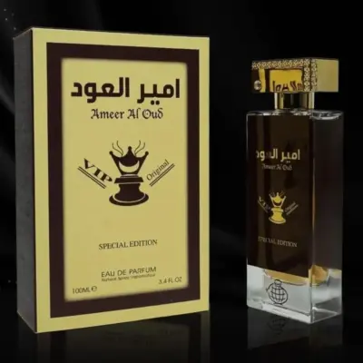 Ameer Al Oud Unisex Perfume 100ml – Long Lasting Oud Fragrance with 24-Hour Sweat Resistance