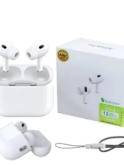 AirPods Pro 2 Buzzer Edition – Titanium Finish, HD Stereo Sound, Bluetooth 5.0, Smart Touch Controls