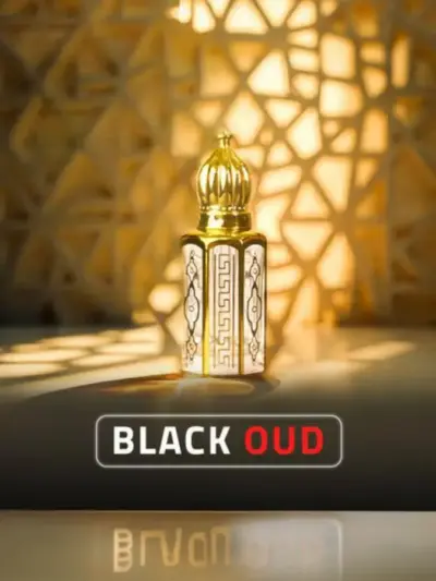 Black Oud Real & Natural Attar – Long-Lasting Unisex Perfume Oil (3ml)
