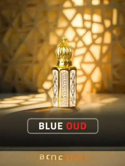 Blue Oud Cedarwood Oil Attar – Alcohol-Free Long-Lasting Unisex Fragrance (3ml)