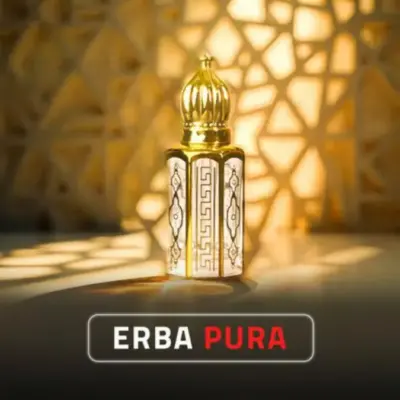 Erba Pura Cedarwood Oil Attar – Long-Lasting Alcohol-Free Unisex Fragrance (3ml)