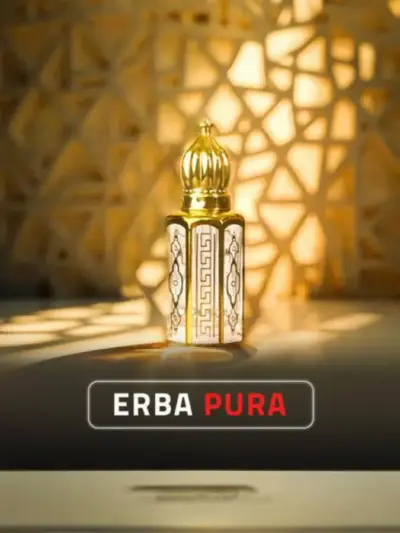 Erba Pura Cedarwood Oil Attar – Long-Lasting Alcohol-Free Unisex Fragrance (3ml)