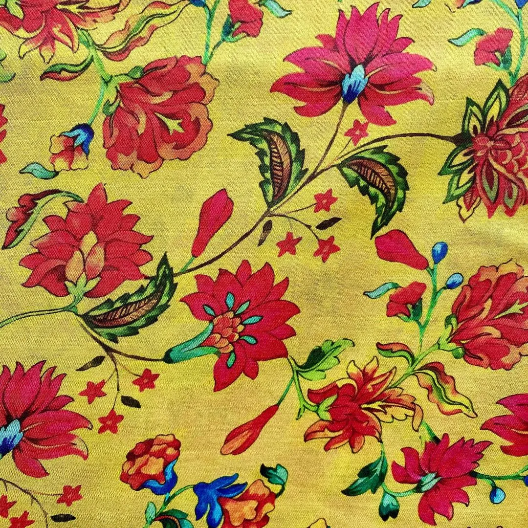 LimeLight 2-Pcs Women’s Unstitched Bana Dora Printed Suit – Yellow, Cotton Lawn