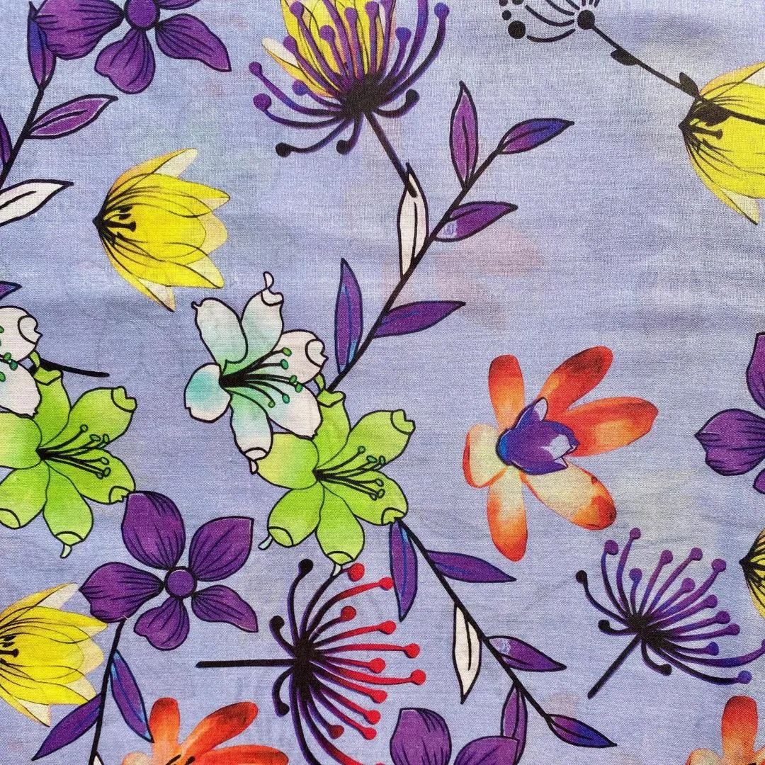 LimeLight 2-Pcs Women’s Unstitched Bana Dora Printed Suit – Blue, Cotton Lawn