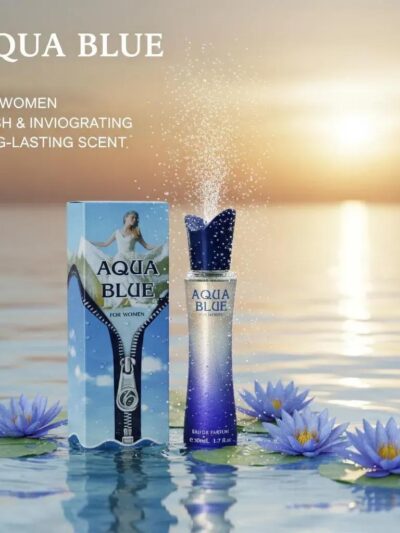 Aqua Blue Eau De Parfum for Women – Long-Lasting Fresh & Refreshing 50ml