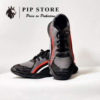 Men’s Red Line Rubber Joggers – Comfortable Daily Wear Casual Shoes