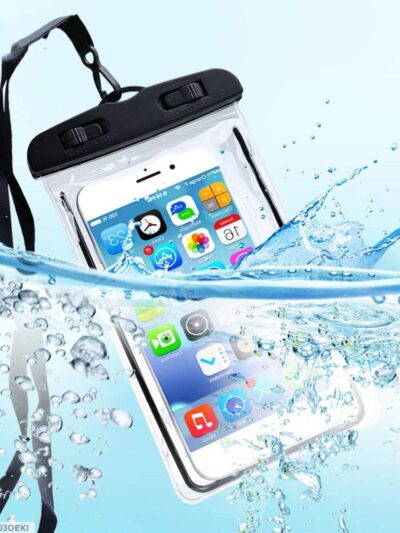 Universal Waterproof Mobile Phone Pouch – IPX8 Touch-Enabled ABS Case, Multicolor, Fits up to 6.7” Phones