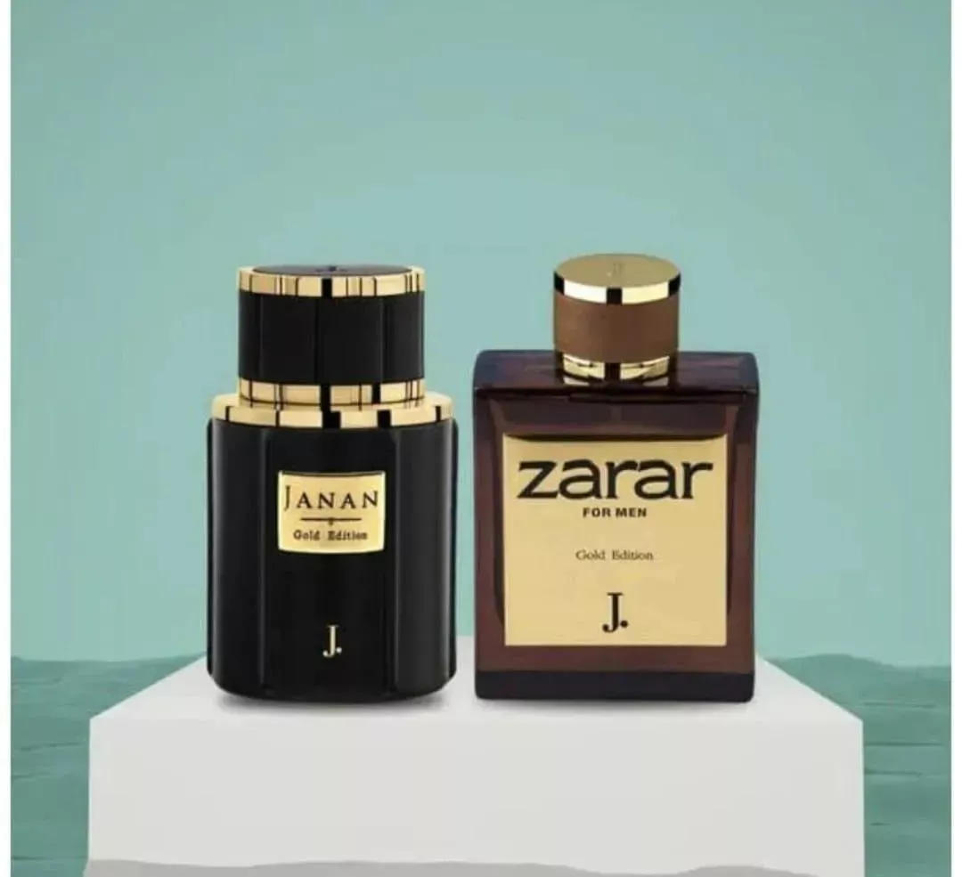 Janan Gold + Zarar Gold Long Lasting Floral Perfume for Men & Women