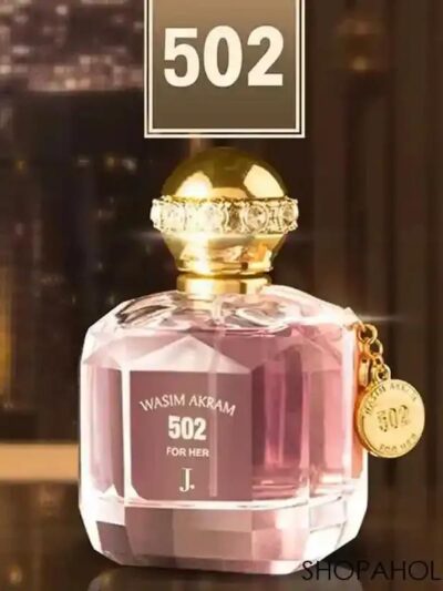 Wasim Akram 502 Long-Lasting Fruity Unisex Perfume – Refreshing Eau de Parfum