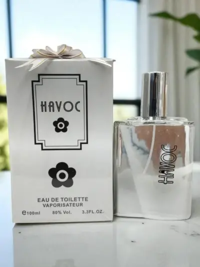 Havoc Silver Oriental Long Lasting Perfume for Men – 100ml