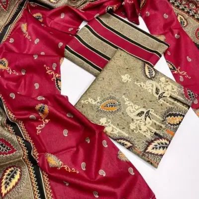 Jazmin 3-Piece Women’s Unstitched Printed Lawn Suit – Multicolor Summer Collection 2026