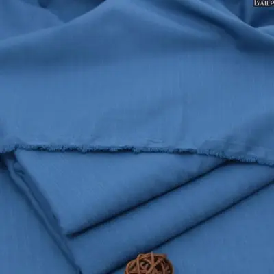 Premium Men’s Unstitched Wool Textured Suit – Blue | Winter Fabric | 5 Gazz Cutting