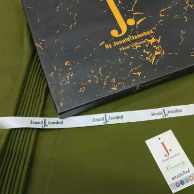 Men’s Unstitched Wash and Wear Plain Suit – Green