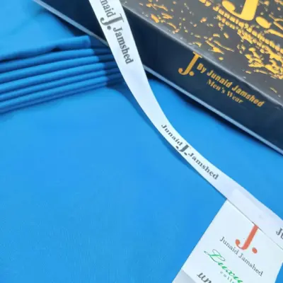 Men’s Unstitched Wash & Wear Plain Turquoise Suit – 4 Meter