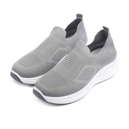 Men's PVC Walking Skechers – Grey (Sizes 40–45)