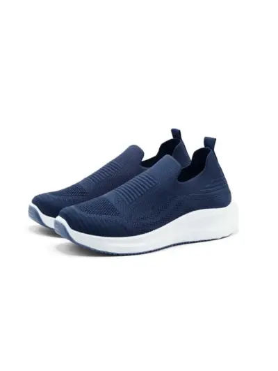 Men's Blue Canvas Walking Skechers 8544