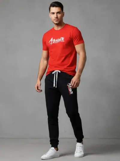 Buy Premium 2 Pcs Men’s Polyester Printed Track Suit – Best Price in Pakistan