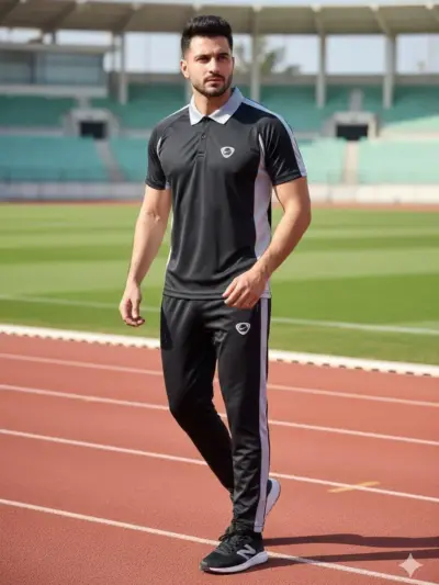 Buy 2 Pcs Men’s Dri Fit Plain Zipper Track Suit – Premium Quality