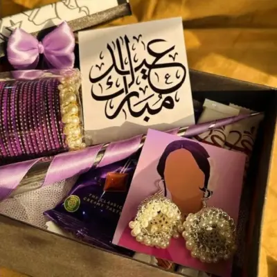 12 Pcs Modern Design Silver Plated Pearl Plain Bangle Set for Women – Lilac, Size 2, 2.25, 2.5