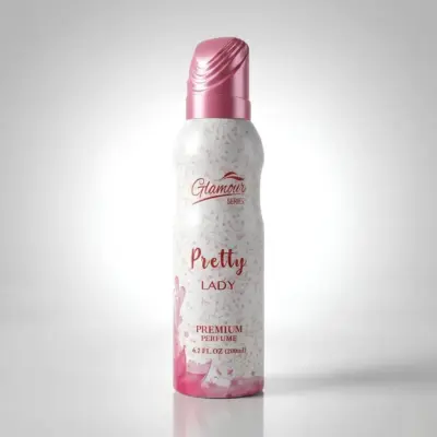 Long Lasting Women’s Body Spray 200ml – Fruity Fragrance with Lime Top Note, Pink