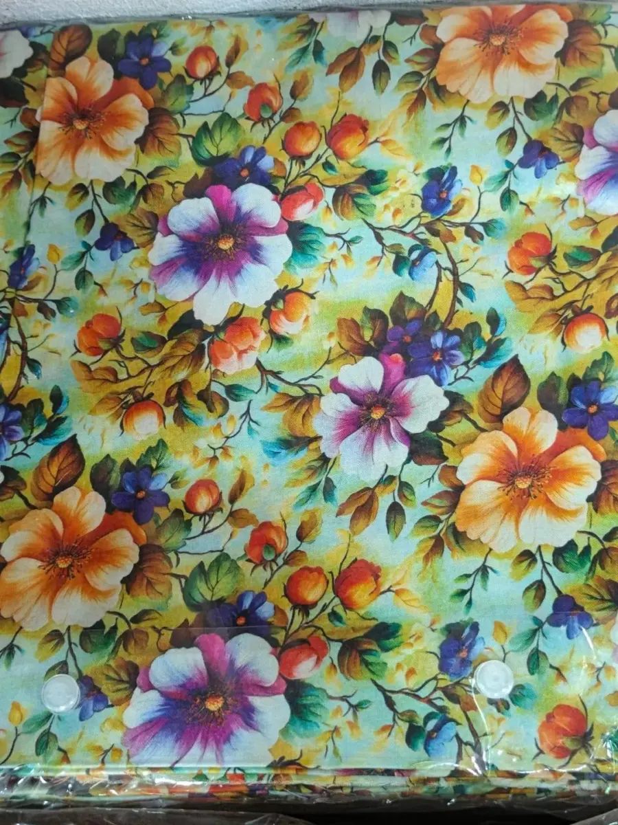 Women’s 2-Piece Unstitched Lawn Printed Suit – Green | 2.5 Gazz Shirt & Trouser