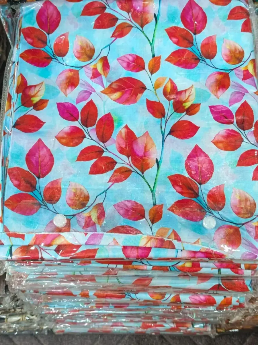 Women’s 2-Piece Unstitched Lawn Printed Suit – Silver | 2.5 Gazz Shirt & Trouser