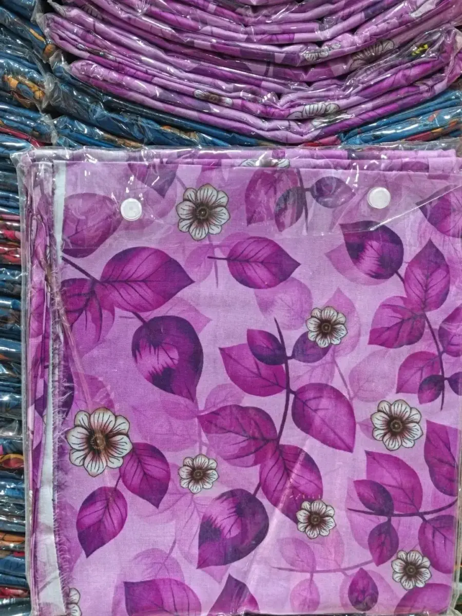 Women’s 2-Piece Unstitched Lawn Printed Suit – Purple | 2.5 Gazz Shirt & Trouser