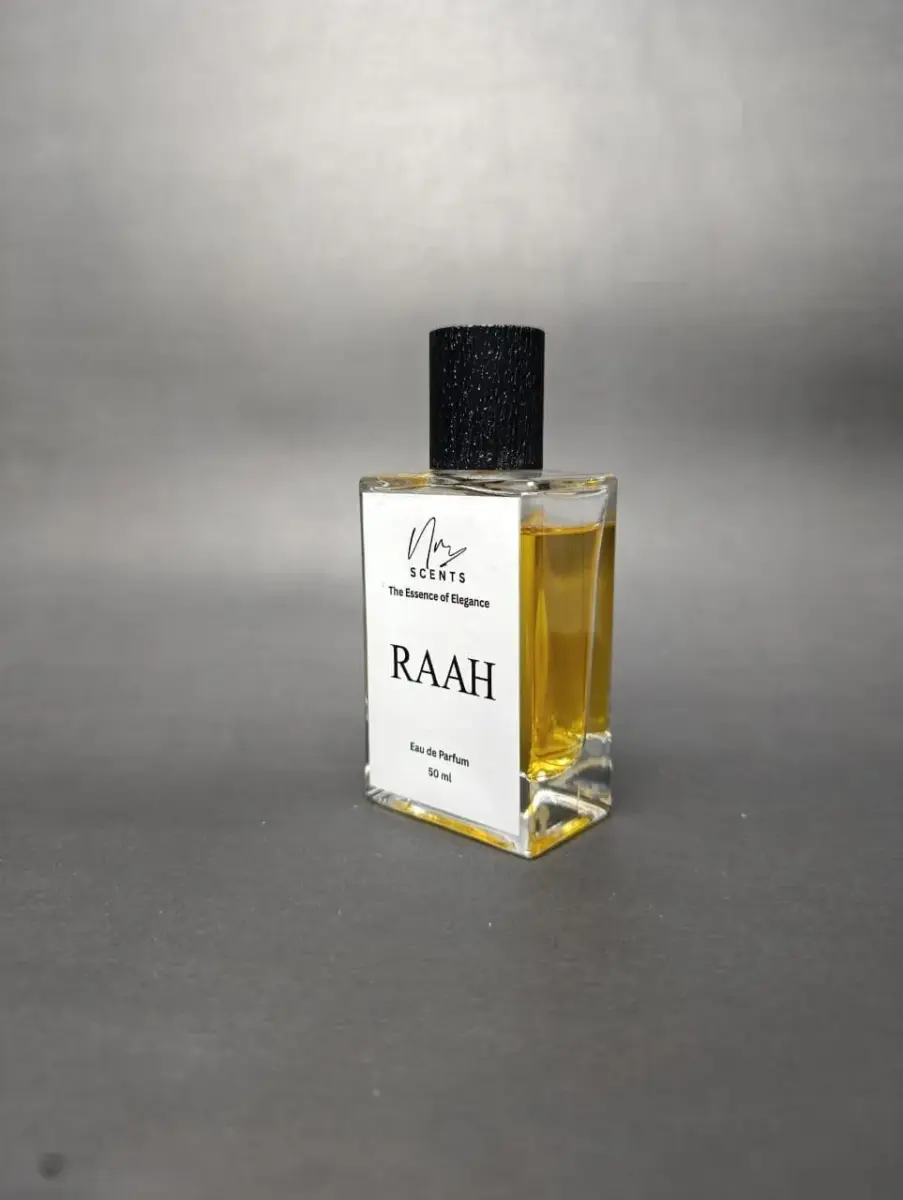 RAAH by NR Scents – Unisex Woody Aromatic Perfume, Long-Lasting 50ml Eau de Parfum