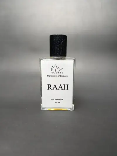 RAAH by NR Scents – Unisex Woody Aromatic Perfume, Long-Lasting 50ml Eau de Parfum
