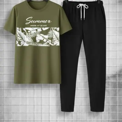 Buy SUMMER Micro Interlock Printed Track Suit – Premium Quality