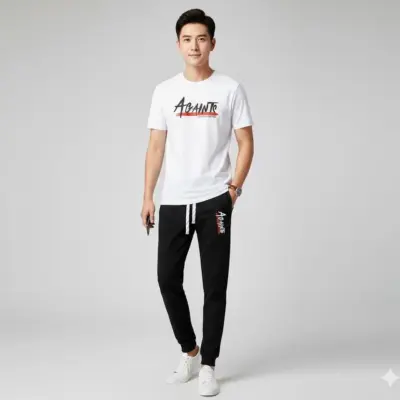 Buy 2 Pcs Men’s Polyester Printed Track Suit – Premium Quality