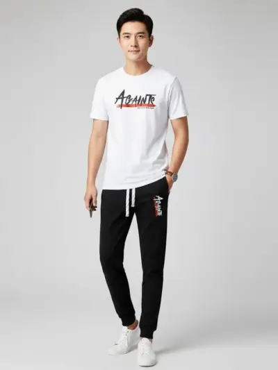 Buy 2 Pcs Men’s Polyester Printed Track Suit – Premium Quality