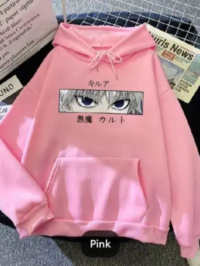 Buy Premium Men’s Pink Fleece Printed Hoodie Online
