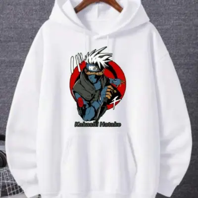 Buy Premium Men’s White Fleece Hoodie Medium to XL