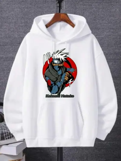 Buy Premium Men’s White Fleece Hoodie Medium to XL
